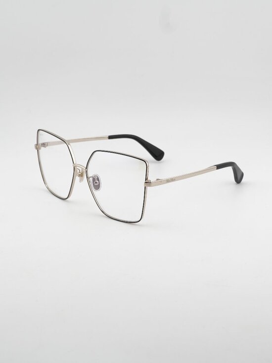 Max Mara MM5073-H-B 005 Eyeglasses Black 60mm Butterfly Frame, Blue Light Block main image 5